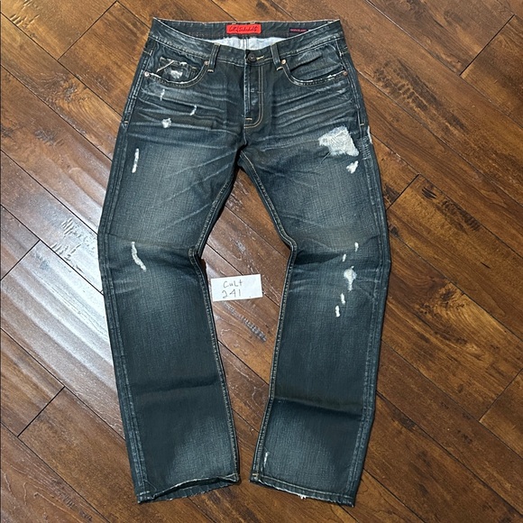 NWT Cult Of Individuality SAMPLE Hagen Relaxed Denim JeansC241